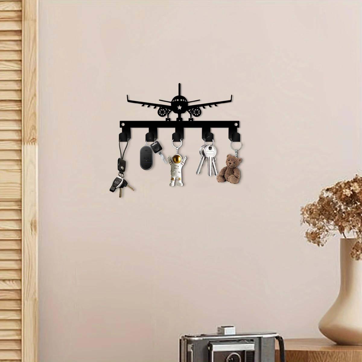 Art Craft Bar - CIFBUY vliegtuig metalen wanddecoratie sleutelhanger waterdicht