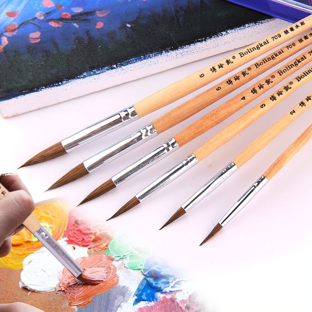 Set hoogwaardige penseels met  - Gouache Paint Set recensie en prijs