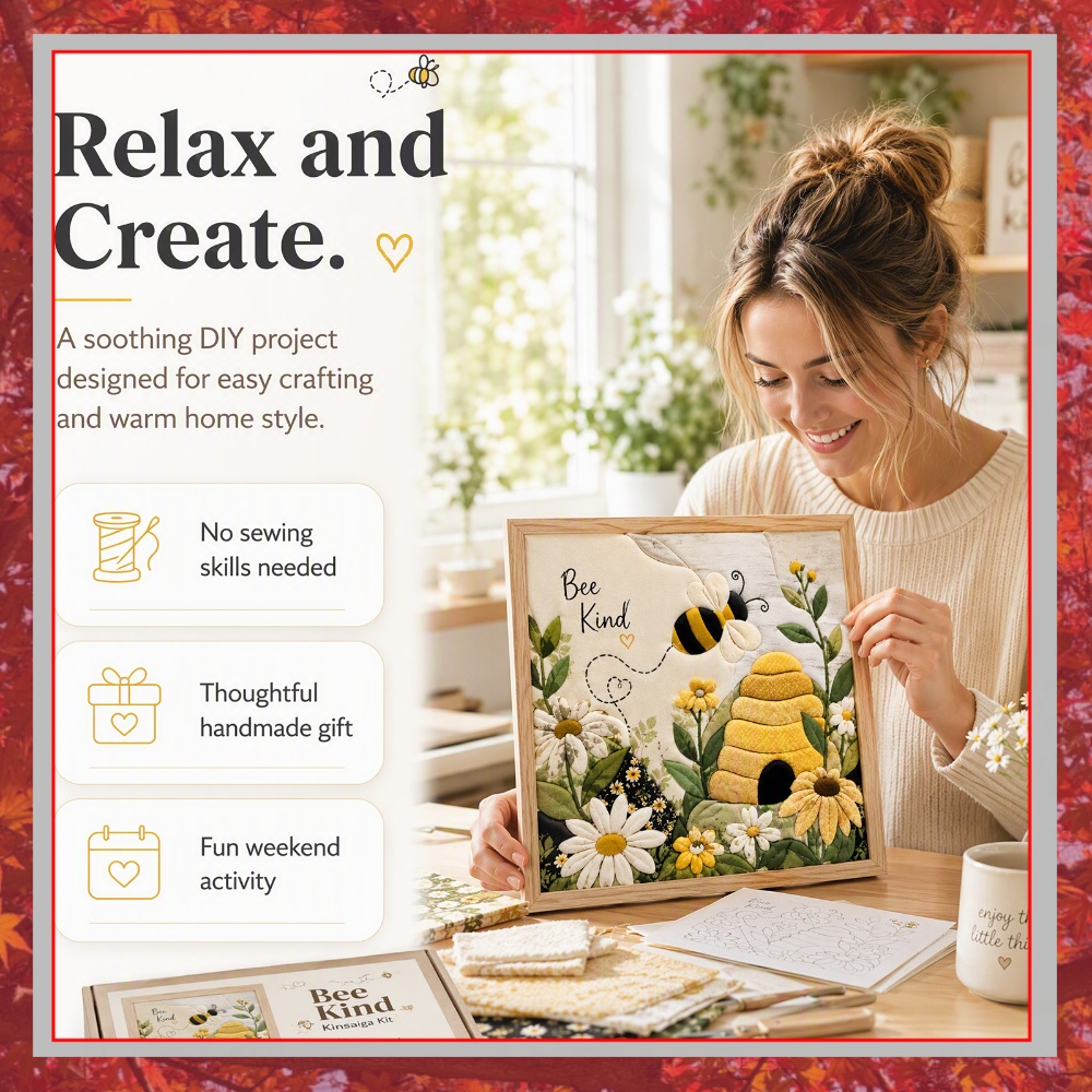 Bijenhoningraat Punch Needle D - Art Craft Kit recensie en prijs