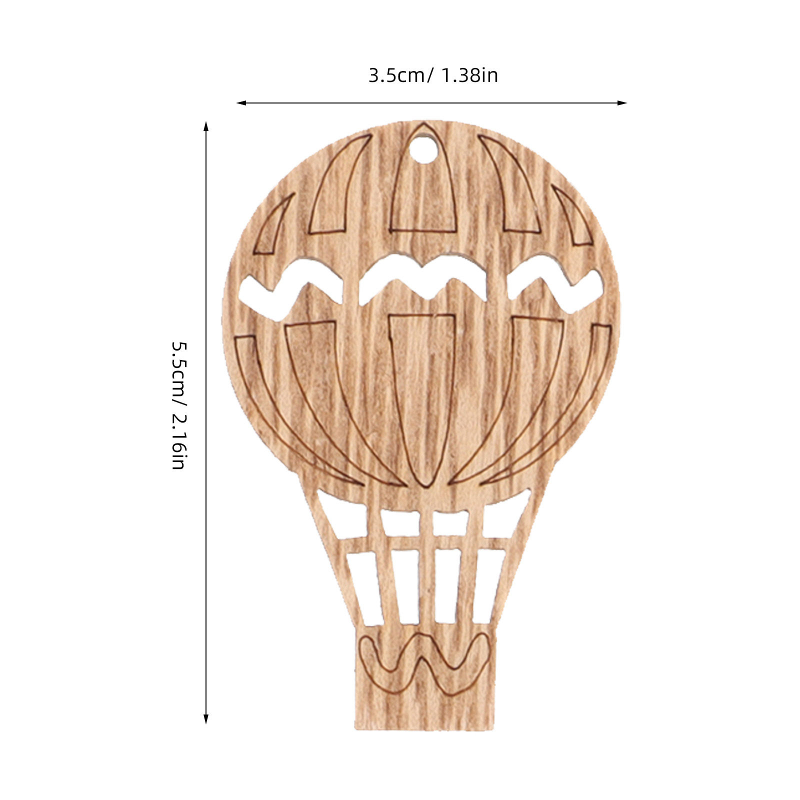 10 stuks houten hot air ballon - Art And Craft For Nursery recensie en prijs