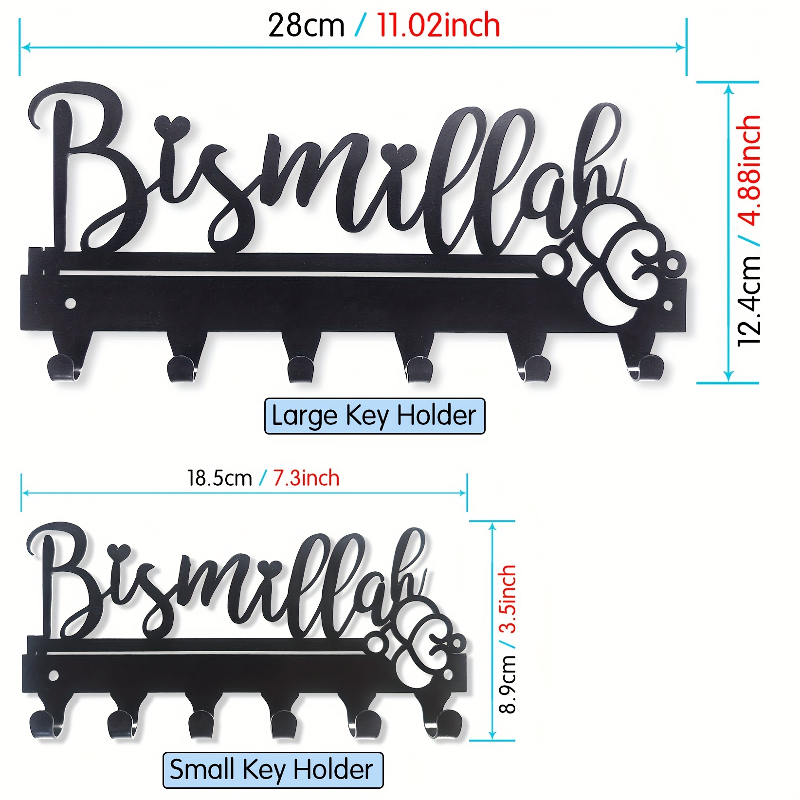 CIFBUY Bismillah metalen wandd - Art Craft Bar recensie en prijs