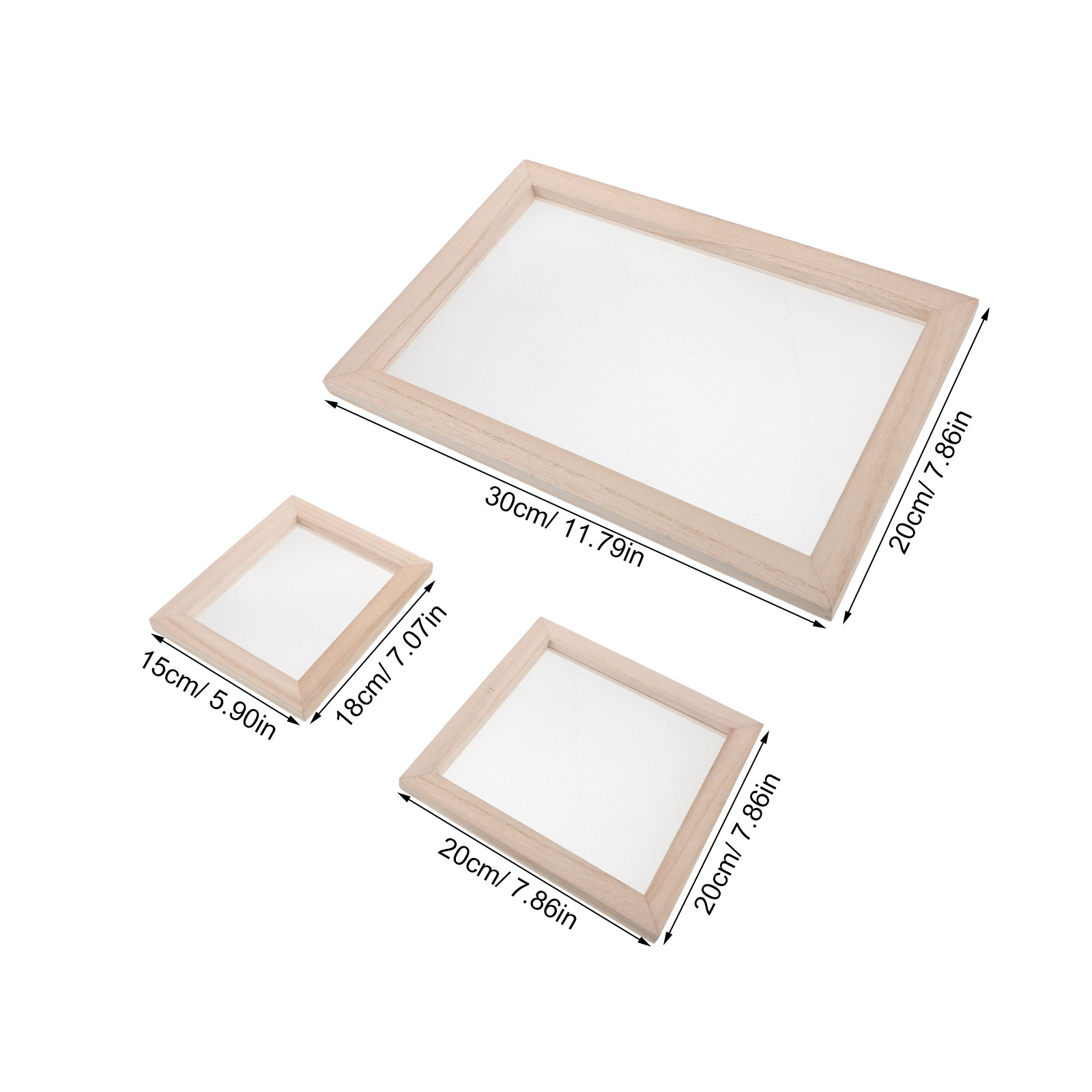 3-delige papiermaakset met hou - Art Craft With Paper recensie en prijs