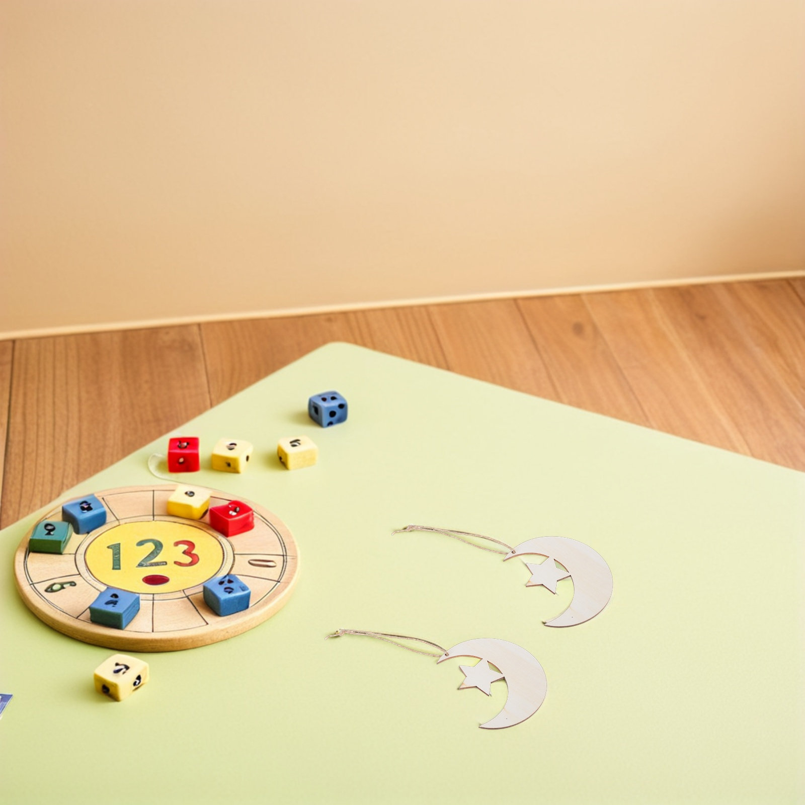 20 stuks houten maan- en sterv - Art And Craft For Nursery recensie en prijs