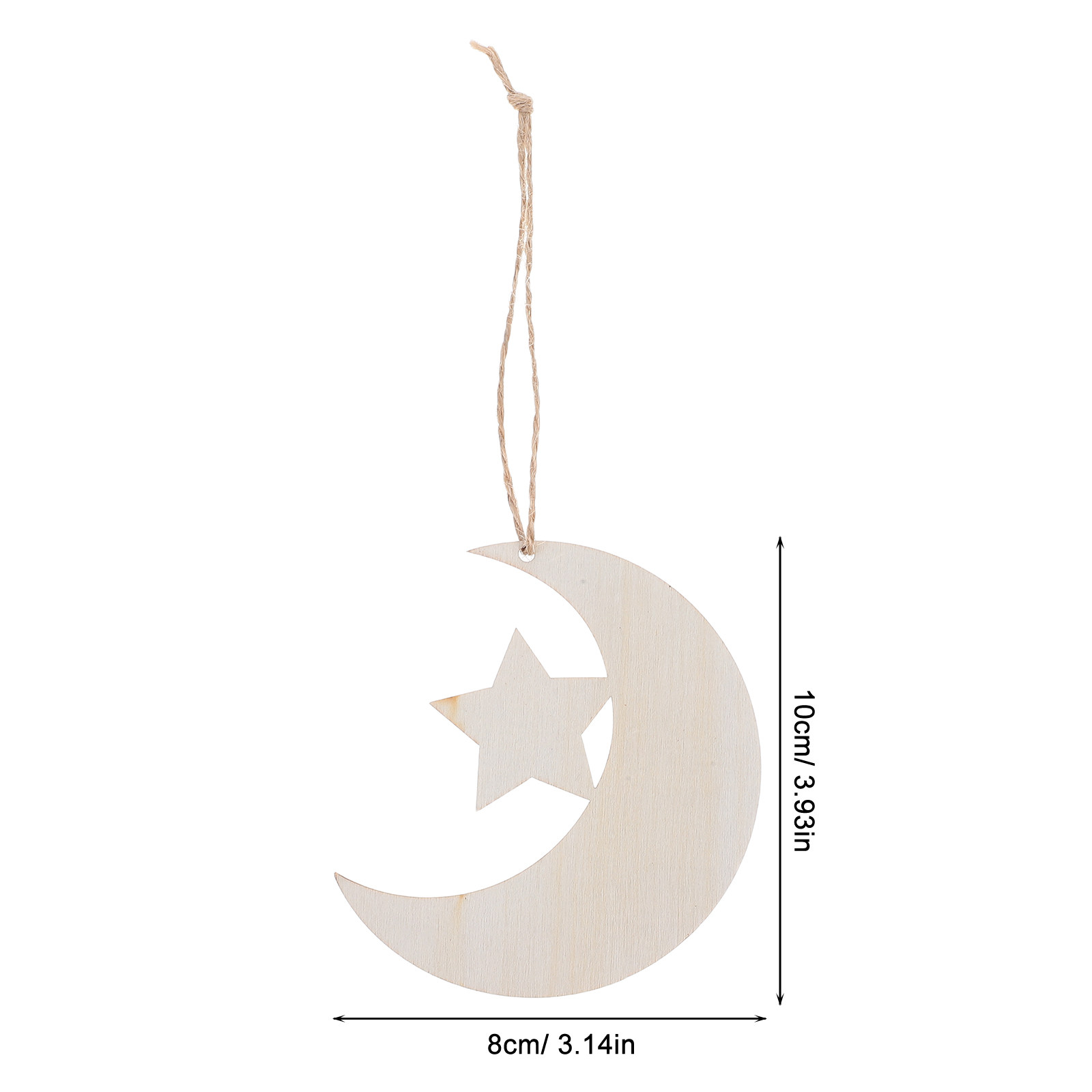 20 stuks houten maan- en sterv - Art And Craft For Nursery recensie en prijs