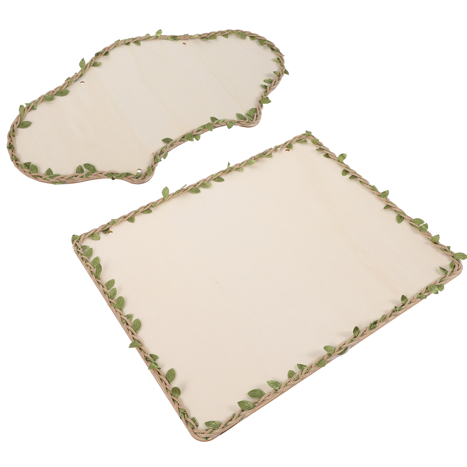 1 set blanco houten hangbord,  - Art Craft Bar recensie en prijs