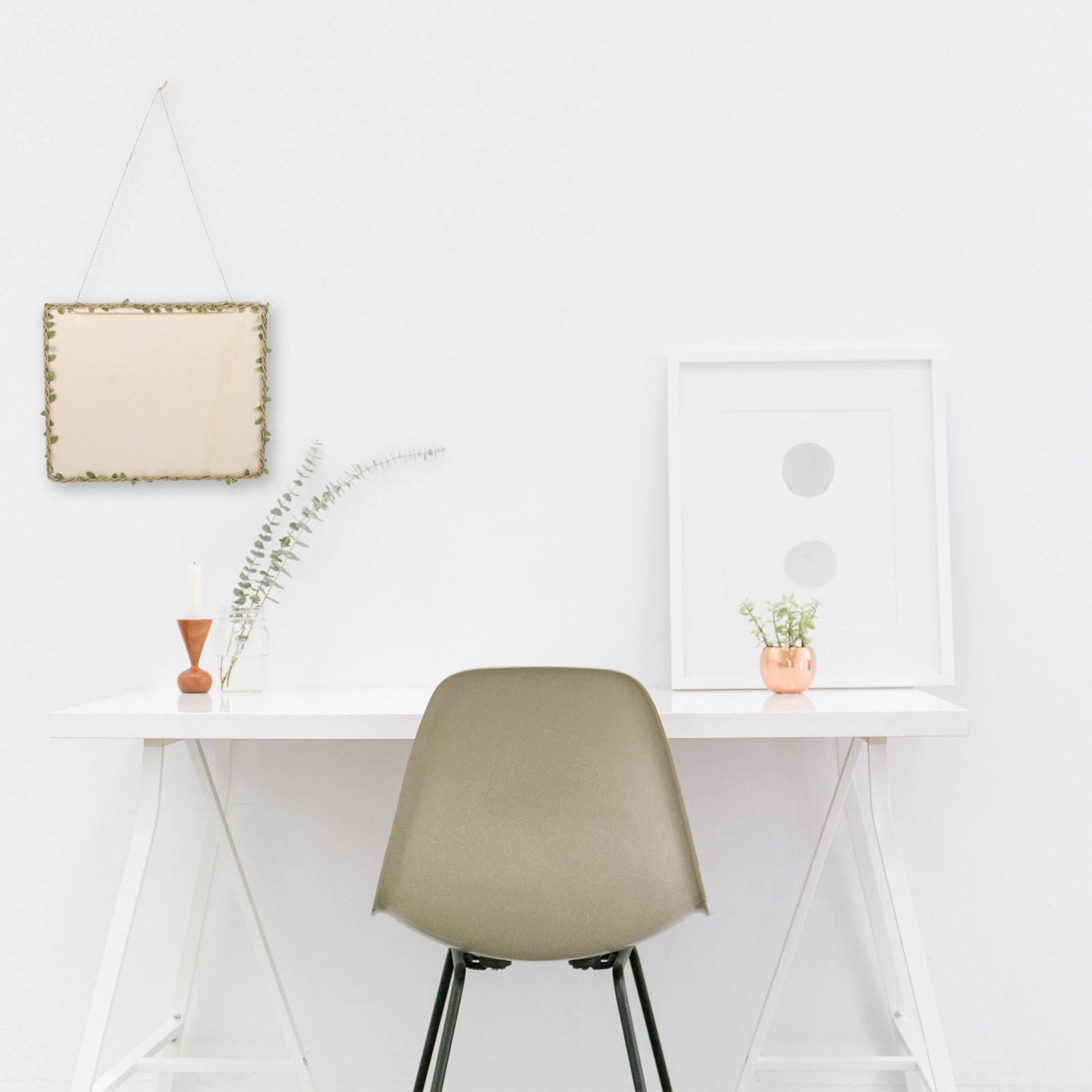 1 set blanco houten hangbord,  - Art Craft Bar recensie en prijs