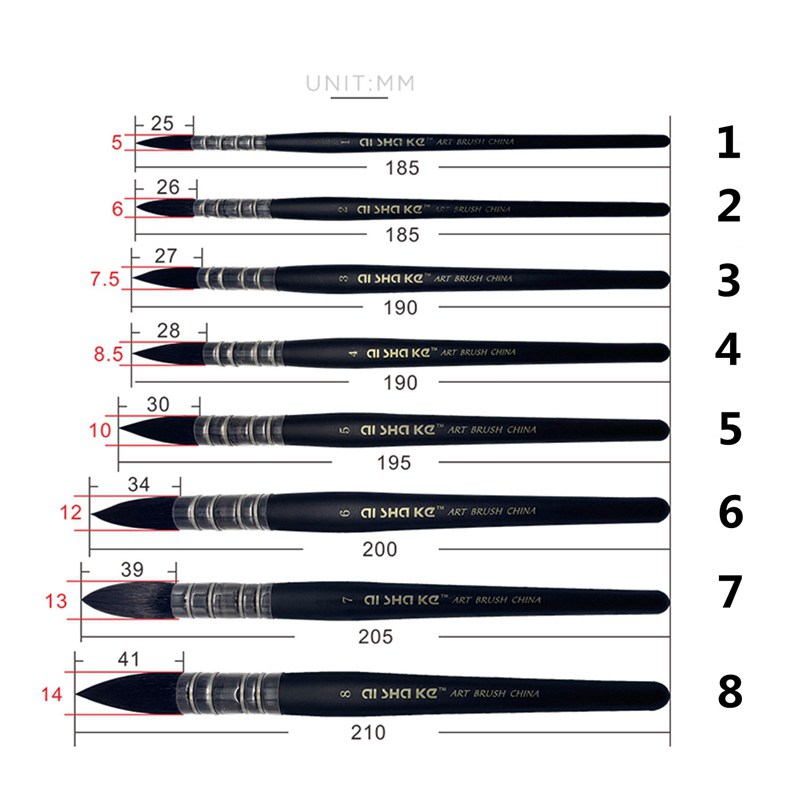 1Pc Mop Aquarel Verf Borstel K - Gouache Paint Set recensie en prijs