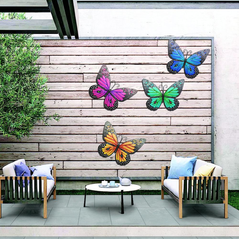 Kleine metalen vlinder wanddec - Art And Craft For Nursery recensie en prijs