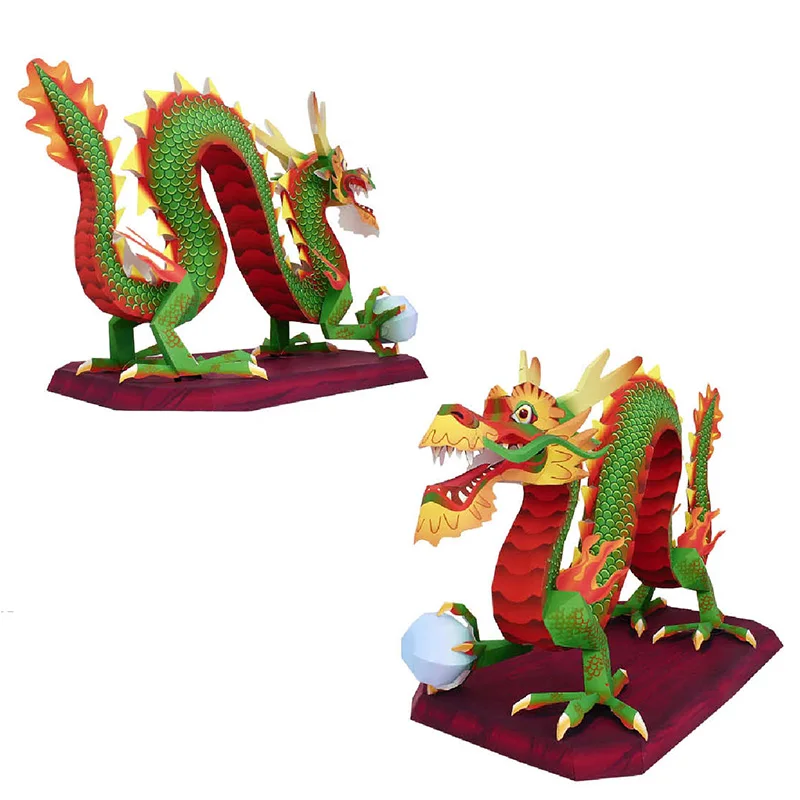 Chinese Draak Loong Handgemaak - Art Craft Cardboard recensie en prijs